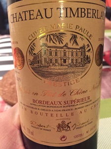 Chateau Timberlay Cuvée Marie Paule 2009